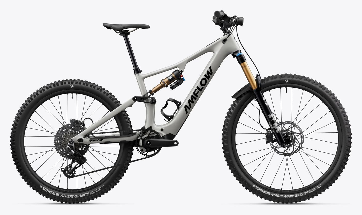 AMFLOW PX Carbon in Moonstone Gray, Seitenansicht