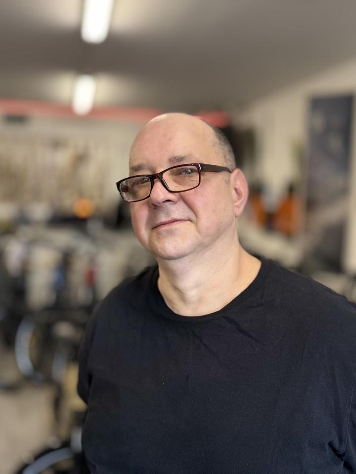 Gabriel Hartig im Radhaus Bennigsen